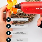 MACROFİX 1 KG Kalın Mum Silikon Çubuk 11.2 x 300mm - 3