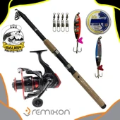 Yuweishi TS 3000 Bauer Pulsar 270 Cm 10-30 Gr Tele Spin Olta Takımı Seti thumbnail 1