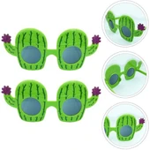 Kaktüs Temalı Hawaii Yaz Partisi Gözlüğü thumbnail 5