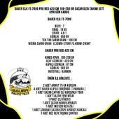 Bauer CLK FS 7000 Pro Red 420 Cm 100-250 Gr Sazan Olta Takımı Seti thumbnail 5