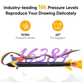 XP-Pen Deco 640 Grafik Tablet 16K 8 Tuş 60° Eğim OSU Android/Windows/Mac - 2