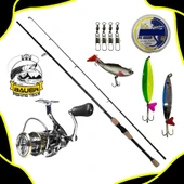 Bauer Rocha 4000 Raicho 270 Cm 10-40 Gr Spin Olta Takımı Seti thumbnail 1