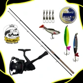 Bauer Air Light 3000 Daiko 240 Cm 10-40 Gr Spin Olta Takımı Seti - 1
