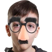 Eğlenceli Kılık Değiştirme Kaş Bıyık Mizah Gözlüğü 9x13 cm thumbnail 5