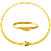 3 Sıra 22 Ayar Trabzon Hasır Set S22-01 - 1