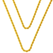 22 Ayar 100 cm Halat Zincir ZNC02 - 1