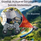 GOLD KAMA 12x30 Kompakt Dürbün – Net ve Güçlü Görüş Deneyimi! thumbnail 7