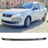 Renault Symbol 2008-2012 Thalia Uyumlu Üniversal V2 Laguna Lip Esnek Ön Lip 2 Parça Tampon Altı Dil Karlık Ön Ek - 1