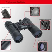 GOLD KAMA 12x30 Kompakt Dürbün – Net ve Güçlü Görüş Deneyimi! thumbnail 2