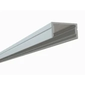 Sıva üstü alüminyum LED profil Kanal 2mt. aydınlatma dekoratif şerit kanalı armatür linear ışık kare kasa - 6