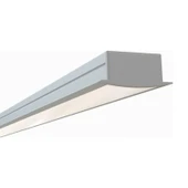 Sıva altı alüminyum LED profil kanal 2mt. aydınlatma dekoratif şerit kanalı armatür linear ışık kare kasa - 4