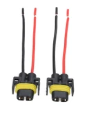 H8 - H9 - H11 AMPUL SOKET TAKIMI KABLOLU 2 ADET thumbnail 2