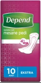 Depend Mesane Pedi Kadın Ekstra (İç adet 10 Lu) Tekli Pk - 1