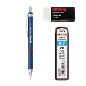 Rotring Retro Versatil Uçlu Kalem Uç-Silgi 3 lü Okul Seti 0.7 - 7