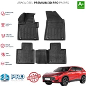 MG HS TURBO HYBRİD ARACA ÖZEL 3D PASPAS 2024 2025 2026 thumbnail 1