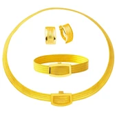 5 Sıra 22 Ayar Trabzon Hasır Set S22-02 - 1