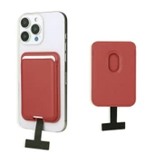 Dahili Şarj Soket Aparatlı Magnetik PU Deri Kartlık CRD-09 - 3