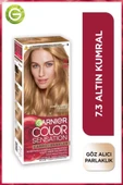 Garnier Çarpıcı Renkler 7.3 Altın Kumral Saç Boyası, Demikit - 1
