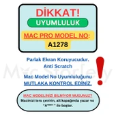Ekran Koruyucu Macbook Pro 13 inç Parlak Anti Scratch A1278 (2009-2012) ile Uyumlu - 2