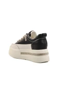 Guja Siyah Yüksek Taban Kadın Sneaker - 4