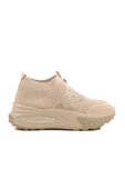 Guja Bej Triko Hafif Kadın Sneaker - 1