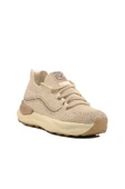 Guja Bej Triko Hafif Kadın Sneaker - 3