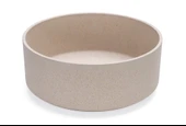 Beeztees DBL Köpek Mama Su Kabı, Bambu, Bej, 21cm, 1430ml - 1
