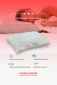 Moda Home Bedding 2 Adet Bamboo Serisi Kılıflı Fermuarlı Yıkanabilir Antialerjik Yastık 50x70cm 1000 gr - 2