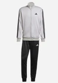 adidas Sportswear Basic 3-Stripes French Terry Erkek Eşofman Takımı JI8876 - 6