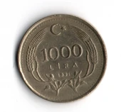 T.C. 1000 Lira 1991 (mp1946) - 2