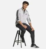 adidas Sportswear Basic 3-Stripes French Terry Erkek Eşofman Takımı JI8876 - 3