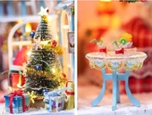 GuDoQi 1:24 Ölçekli DIY Minyatür Dollhouse Kiti - 3