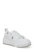 U.S. Polo Assn. DANCE WMN 5FX 101938167 Kadın Sneaker Ayakkabı Beyaz Bej 36-40 - 1