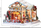 GuDoQi 1:24 Ölçekli DIY Minyatür Dollhouse Kiti - 2