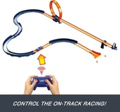 Hot Wheels Ölçekli Uzaktan Kumandalı Araç ve 30'dan Fazla Yarış Pisti - 2