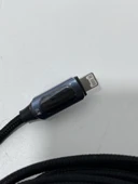 Toocki Dijital Ekran Type-c Apple Lightning Şarj Kablosu 36w 200cm thumbnail 3