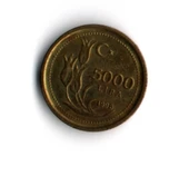 T.C. 5000 Lira 1998 (mp1956) thumbnail 2