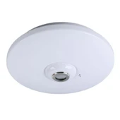 Ayt Poweramster PM-27331 Beyaz 34x9 Cm 24 Watt Bluetooth Hoparlörlü Tavan Aydınlatma Ses Bombası Hoparlör thumbnail 4