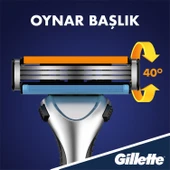 Gillette Sensor 3 6 Başlıklı Tıraş Bıçağı - 4