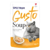 Spectrum Gusto Tavuklu ve Havuçlu Kedi Çorbası 50 Gr - 1