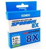 Kendo Spinning 8X Fighting 150 mt Örgü ip (Apple Green) thumbnail 2
