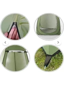 Kamp Plaj Duş Wc Otomatik Giyinme Çadırı 120X120×190 Portatif Çadır Giyinme Çadırı - 3