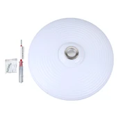 Ayt Poweramster PM-27330 Beyaz 30x10.5 Cm 24 Watt Bluetooth Hoparlörlü Tavan Aydınlatma Ses Bombası Hoparlör thumbnail 3