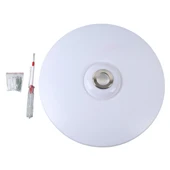 Ayt Poweramster PM-27331 Beyaz 34x9 Cm 24 Watt Bluetooth Hoparlörlü Tavan Aydınlatma Ses Bombası Hoparlör thumbnail 3