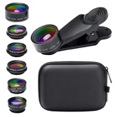 Ayt Powermaster PM-25951 Telefon Kamera 6 lı Lens Kiti Cep Telefonu Kamera Lensi - 5