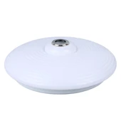 Ayt Poweramster PM-27330 Beyaz 30x10.5 Cm 24 Watt Bluetooth Hoparlörlü Tavan Aydınlatma Ses Bombası Hoparlör thumbnail 4