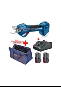 Bosch Pro Pruner Çift Akülü Dal Budama Makinesi + Bosch Taşıma Çantası - 1
