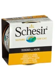 Schesir C143 Ton Balığı Aloe Vera Bitki Özlü Kedi Konservesi 85 Gr - 1