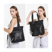 Parlak Kumaş Çapraz Askılı Kadın Omuz Çantası 3248 thumbnail 5