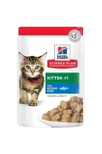 Hills Chunks In Gravy Kitten Balıklı Yavru Kedi Konservesi 85 Gr - 1